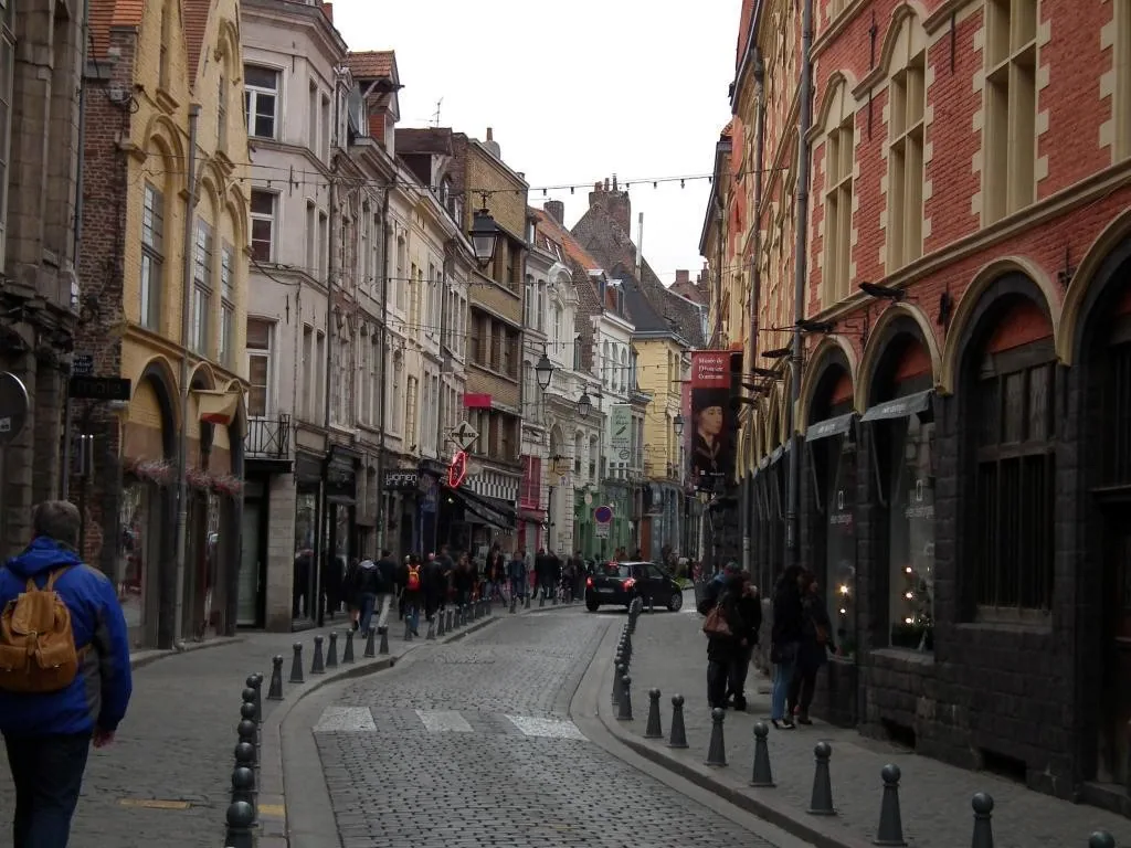 B lille old town flemish influence